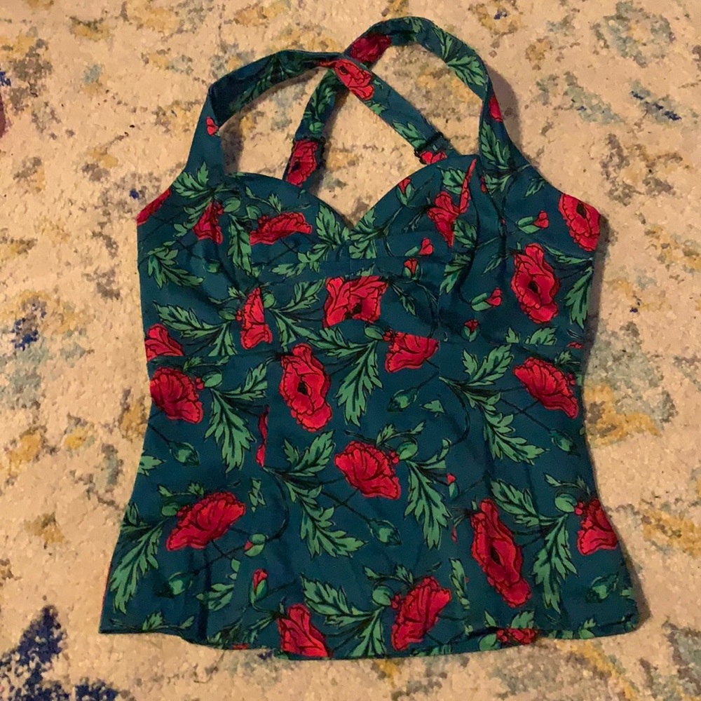 NWT Poppy Trixie Top from Pinupgirl Clothing